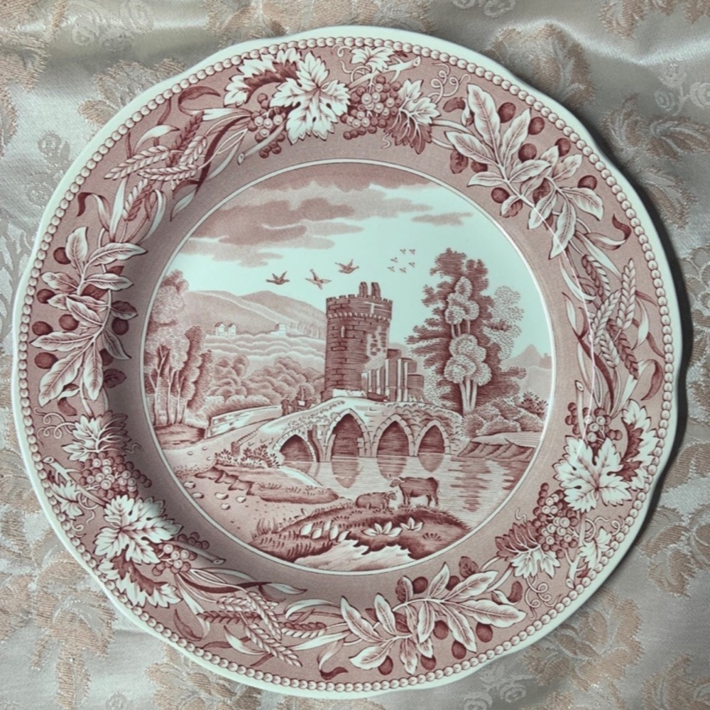 Vintage Spode plate Traditions series‘Lucano’